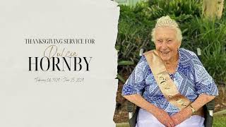 Engage Salvos funeral for Dulcie Hornby 2nd July 2024 [upl. by Yoj]