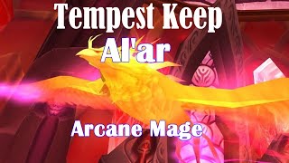 Alar  Tempest Keep  Arcane Mage POV [upl. by Zitah]