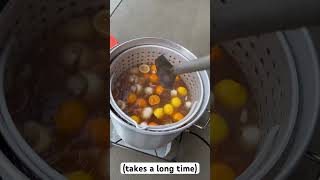 How to Louisiana crab boil in 60 seconds [upl. by Euqirdor]