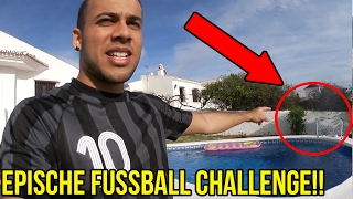 EPISCHE FUSSBALL CHALLENGE IM GARTEN  BESTRAFUNGEN [upl. by Cavill]