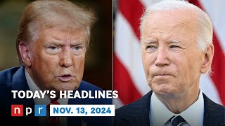 Biden Hosts Trump At The White House Today  NPR News Now [upl. by Driskill]