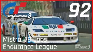 Gran Turismo 3 Aspec  Mistral 78 Laps  Part 92 [upl. by Krishnah564]