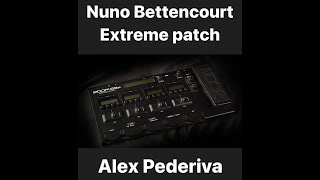 Zoom G5n  Nuno Bettencourt Patch [upl. by Adnirb474]