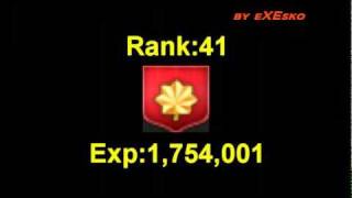 Blackshot Level and Rank Exp [upl. by Ialocin]