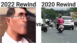 2020 VS 2022 Rewind masti videos mems [upl. by Jerry]