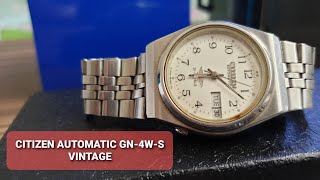 Vintage CITIZEN Automatic 21 JEWELS GN4WS Review After 29 Years [upl. by Faletti]