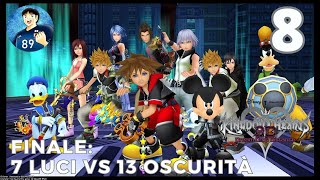 Kingdom Hearts Dream Drop Distance  Gameplay ITA  Parte 8  FINALE  7 Luci VS 13 Oscurità [upl. by Nivk]