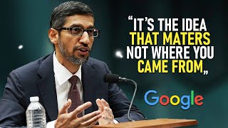 Sundar Pichai Leaves Audience SPEECHLESS  Google CEO Motivational video [upl. by Odnomor]