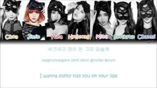 AOA – Like A Cat 사뿐사뿐 Color Coded HanRomEng Lyrics [upl. by Enaej190]