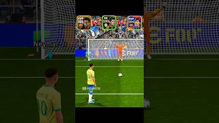 Efootball 2025  Neymar vs Messi PenaltyShotout challenge 😯 efootball efootball25 pes penalty [upl. by Leber]