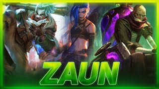 Zaun  The Most Chaotic Inconsistent Champions in League Of Legends Arcane Special [upl. by Nevek343]