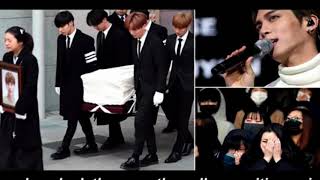 YouTuber Keemstar and Void use footage of the late Jonghyuns funeral in his Kpop stan diss track [upl. by Lerak376]