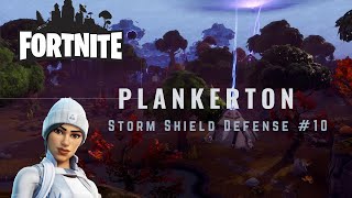 Plankerton Storm Shield Defense 10  Fortnite Save the World [upl. by Ylas]