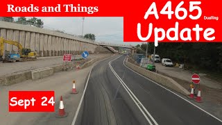 AMAZING PROGRESS A465 New Road Layout video 4k [upl. by Jehovah]