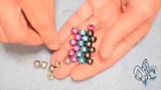 Beading Basics Even Count Peyote Stitch [upl. by Gittel]