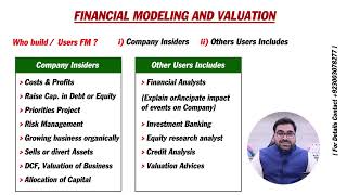 Financial Modeling amp Valuation Analysis 01 [upl. by Eissirhc]