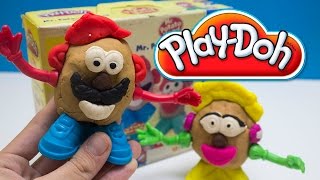 DibusYmas Play Doh Mr Potato playdough playset by unboxingsurpriseegg [upl. by Hevak]