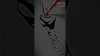 Naruto Kunai Tattoo ideas 🔥  drowing to hand  tattoo naruto drawing shorts animeart [upl. by Gilges194]