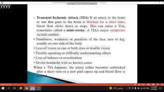 Cerebrovascular stroke presentation inpatient area [upl. by Eachelle]