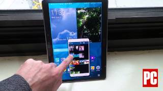 Hands On Samsung Galaxy Tab S  SideSync [upl. by Baten]