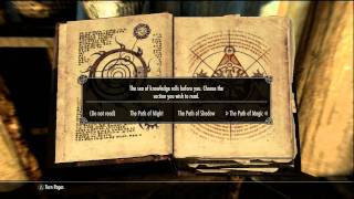 Skyrim OGHMA INFINIUM BOOK UNLIMITED SKILLS amp INSTANT LVL UP UPDATE [upl. by Hennessy]