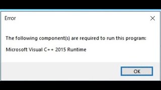 How To Install The Microsoft Visual C 2015 Runtime  Latest Tutorial 2021 [upl. by Ardet]