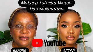 Watch this before and after Makeup Tutorial [upl. by Kenelm]