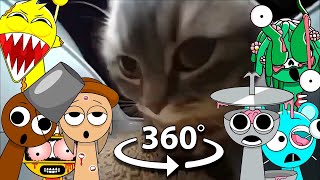 360° VR All Sprunki Incredibox Phase 4  chipi chapa chapa [upl. by Toma]