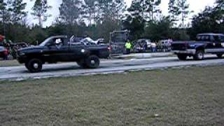 Dodge Dually vs Ford Dually tug of war [upl. by Panchito]