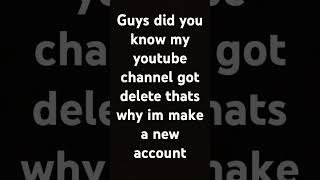 music godbye my old youtube channel [upl. by Haimerej222]