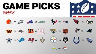 Week 6 Game Picks [upl. by Abe167]