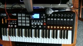 Sierra Leone  Live MultiInstrument Cover With AKAI MP49 Professional [upl. by Ahsaet]