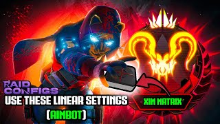 XIM Matrix Linear Settings Apex Legends [upl. by Ardnael]