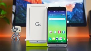 LG G5 Unboxing amp Review [upl. by Atiuqrahc887]