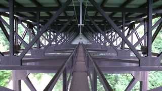 New River Gorge Bridge Walk Fayetteville West Virginia [upl. by Nallij]