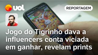 Jogo do Tigrinho veja como plataforma de apostas dava a influenciadores contas viciadas em ganhar [upl. by Gipson]