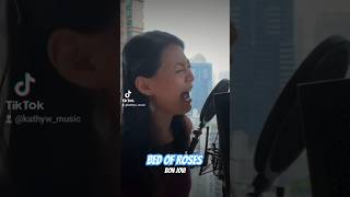 Bed of Roses  Bon Jovi  Cover by Kathy Wen and Debbie Chou [upl. by Rehteh]