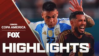 Argentina vs Peru Highlights  2024 Copa América [upl. by Jasper]