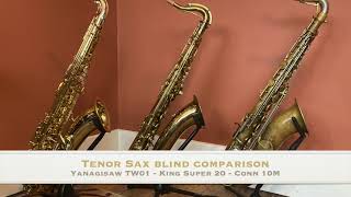 Tenor Saxophone Blind Ballad Comparison [upl. by Lapo1]