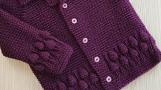 Grapes Border Design in HindiBest Knitting Tutorial of 2018Design212 [upl. by Adaliah803]