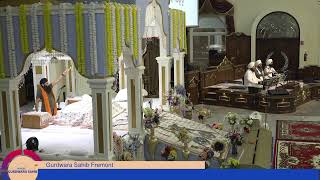 Gurdwara Sahib Fremont Evening Diwan 20240323 [upl. by Yelyab]