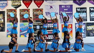 THEYRE BACKKK CHEER PRACTICE WITH MINI QUEENS amp LEGACY [upl. by Nospmoht672]