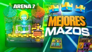 3 MEJORES MAZOS PARA ARENA 7 EN CLASH ROYALE [upl. by Ddej]