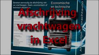 Afschrijving vrachtwagen in Excel [upl. by Karalynn]