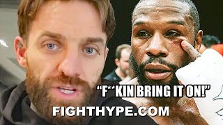 AARON CHALMERS SENDS FLOYD MAYWEATHER SERIOUS KNOCKOUT WARNING GASSED UP ON BLACK EYE DEJI GAVE HIM [upl. by Pirnot728]