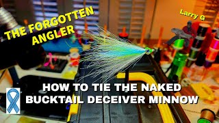 How To Tie The Naked Bucktail Deceiver A Saltwater Slayer [upl. by Anderegg]