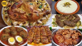 Eid Dawat Complete Menu by Aqsas Cuisine Traditional Eid Recipes Kofta Firni Kabsa Rice Kebab [upl. by Hole]