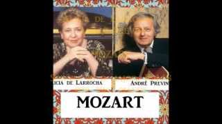 Alicia de Larrocha  André Previn  Mozart Sonata for two pianos K448 [upl. by Luci]