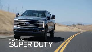 2024 Ford Super Duty Review  Byerly Ford [upl. by Innaig]