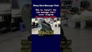 How to install the new massage chair cover diagram [upl. by Irak]